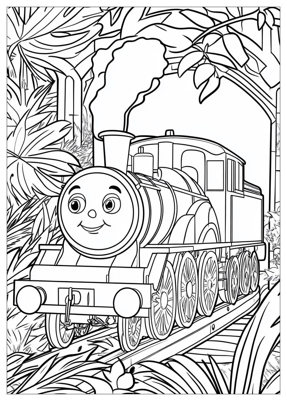 Thomas And Friends Coloring Pages-6