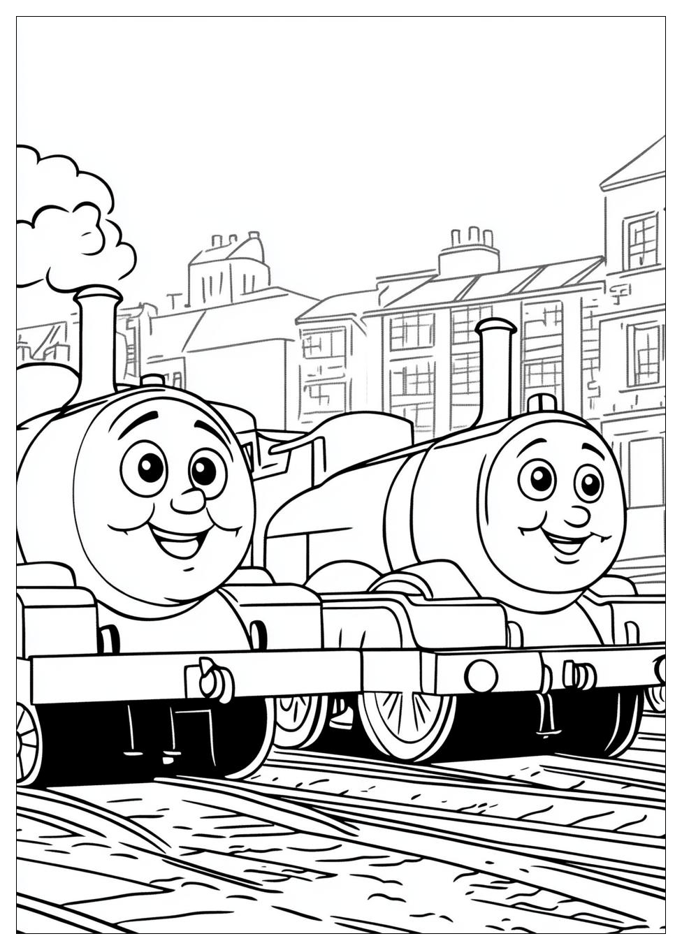 Thomas And Friends Coloring Pages-8