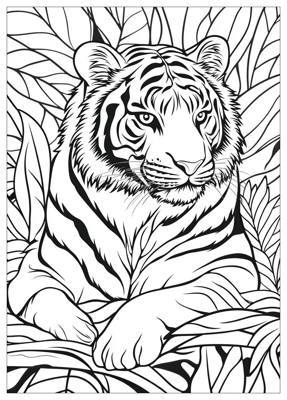 Tiger Coloring Pages-1