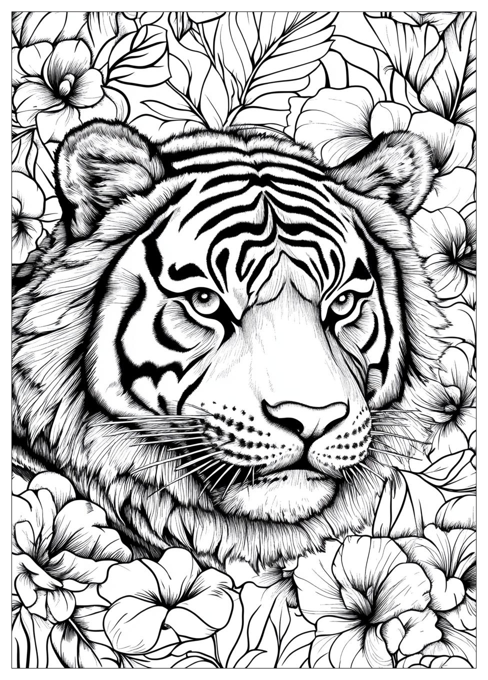 Tiger Coloring Pages-15