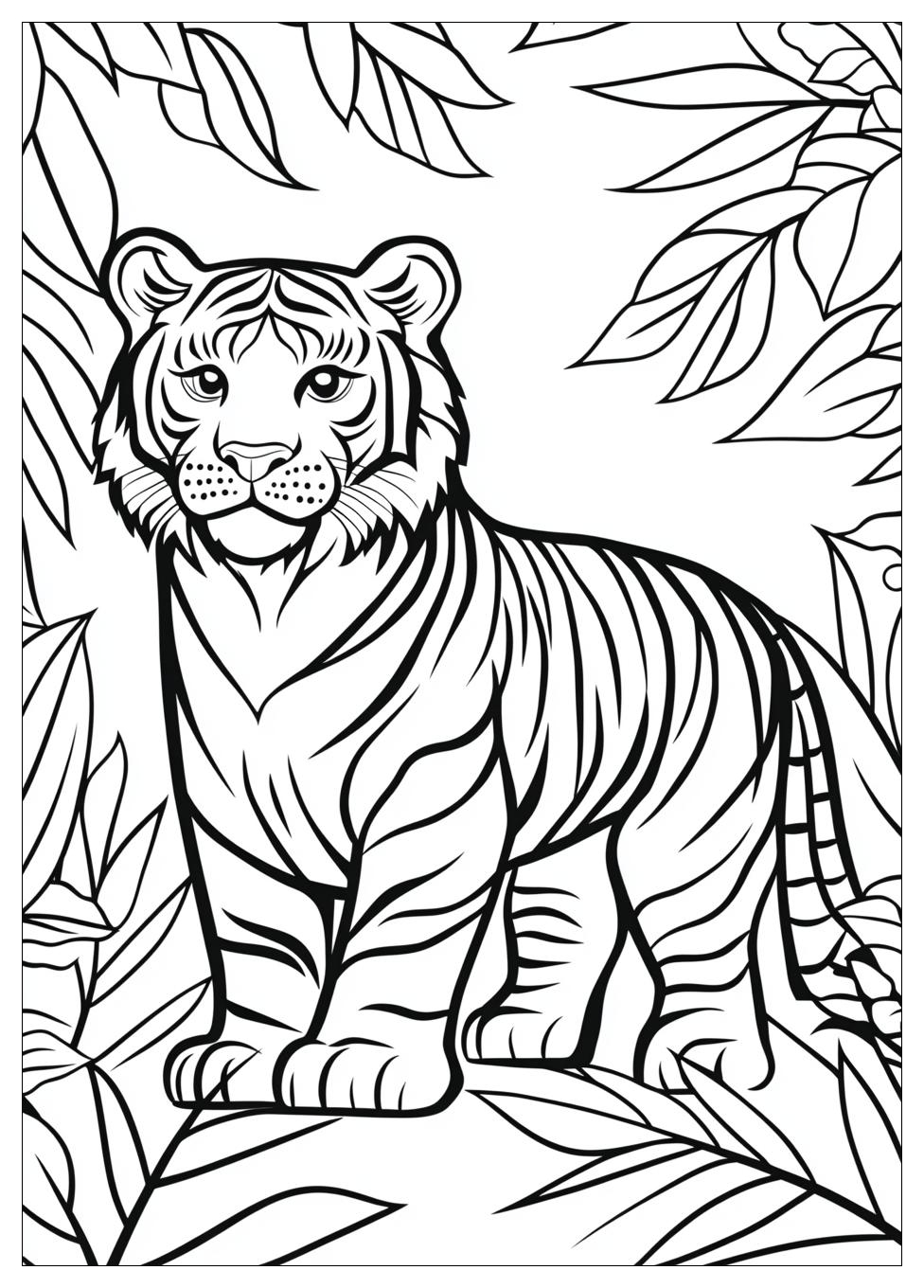 Tiger Coloring Pages-2