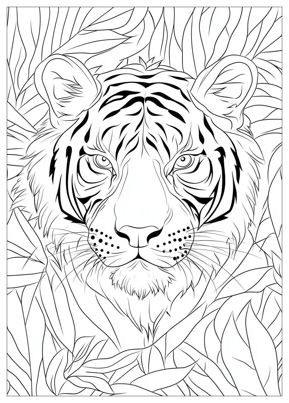 Tiger Coloring Pages-5