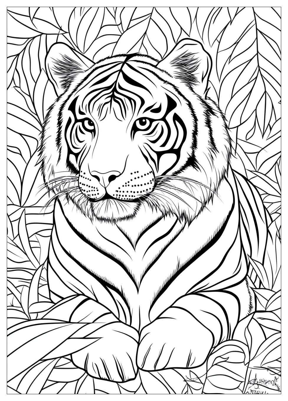 Tiger Coloring Pages-6