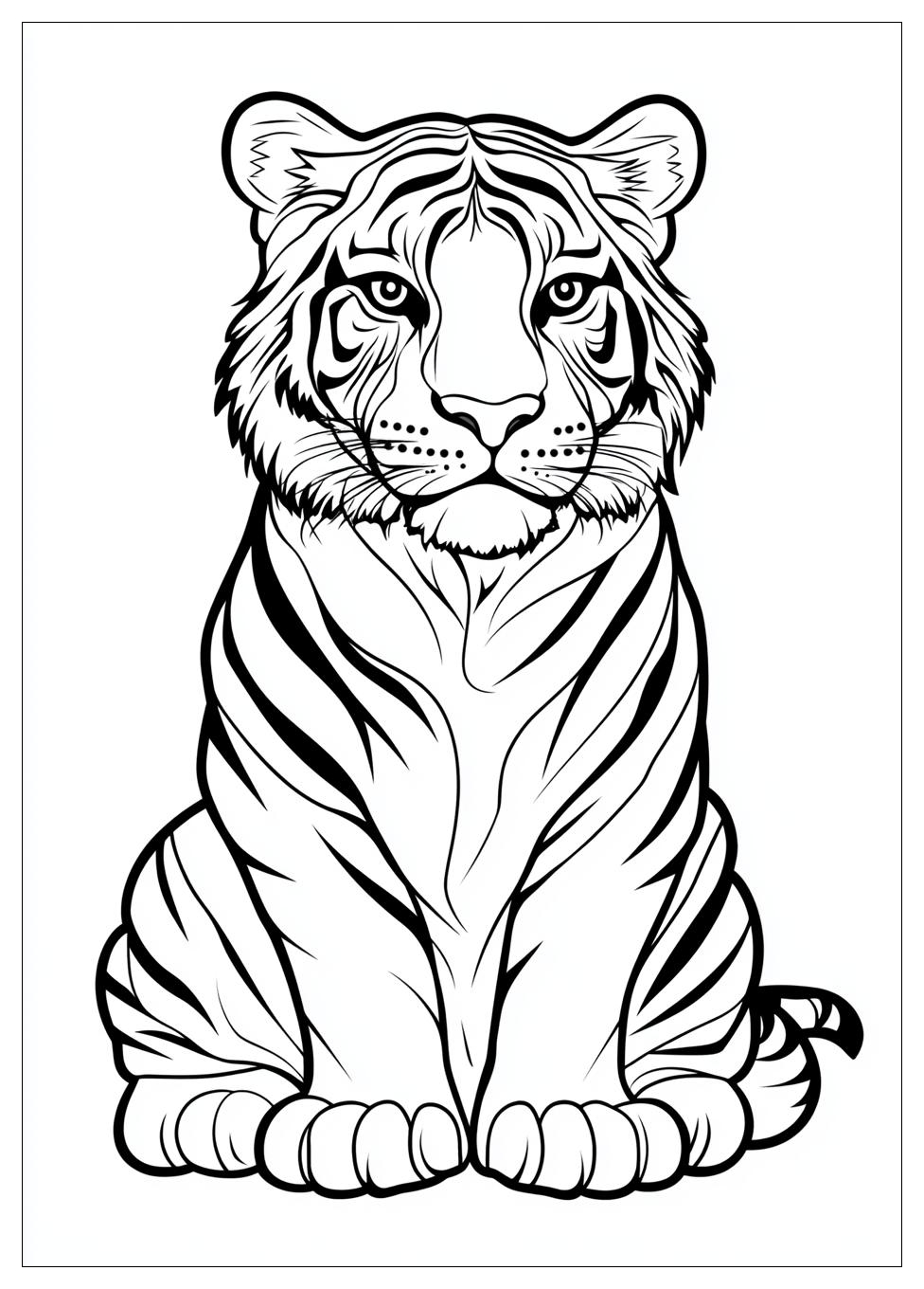 Tiger Coloring Pages-7