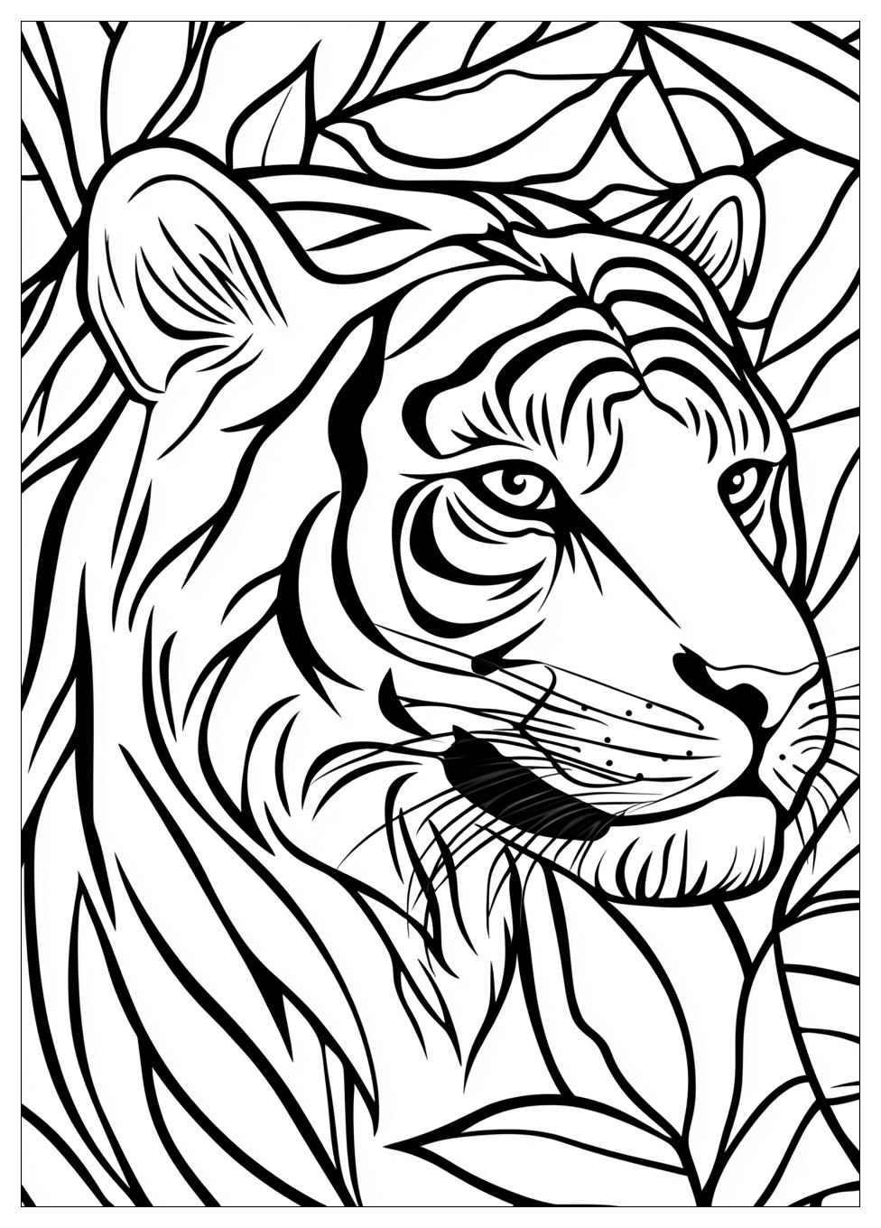 Tiger Coloring Pages-8