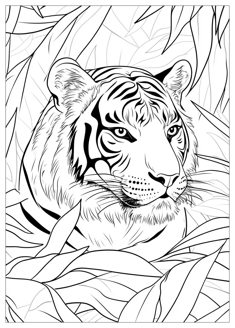 Tiger Coloring Pages-9