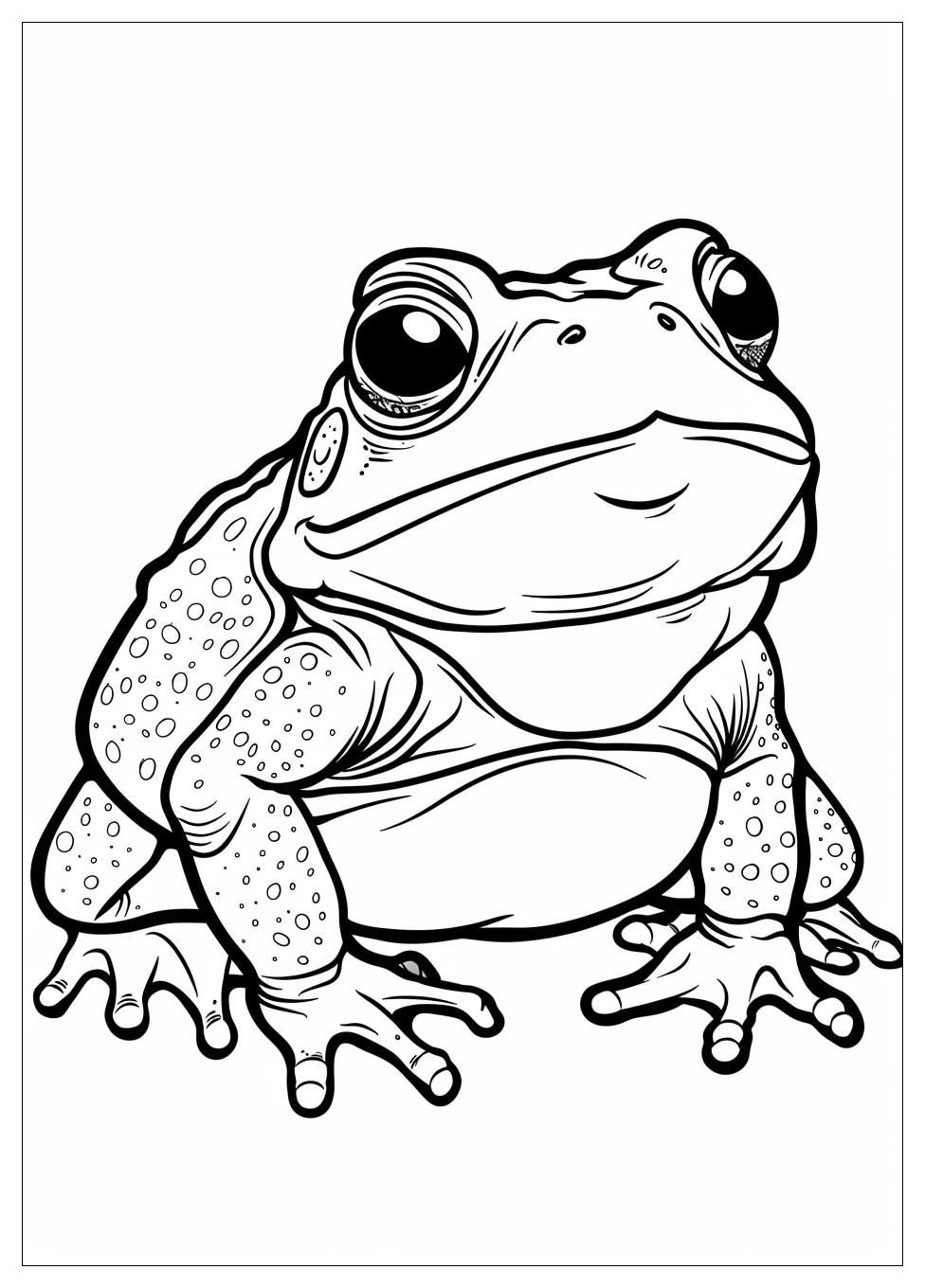 Toad Coloring Pages-1