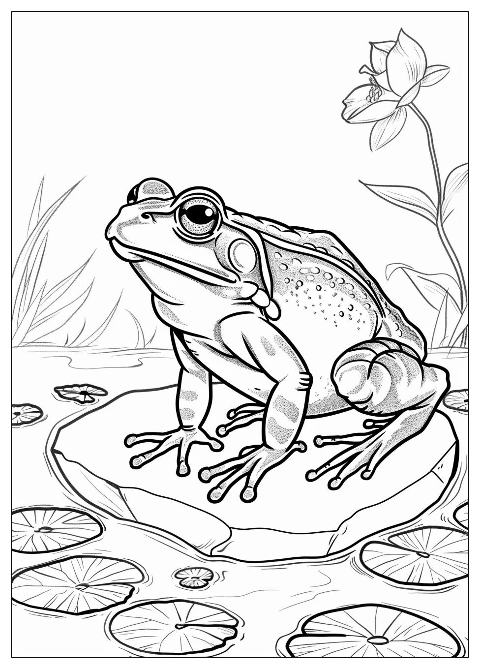 Toad Coloring Pages-12