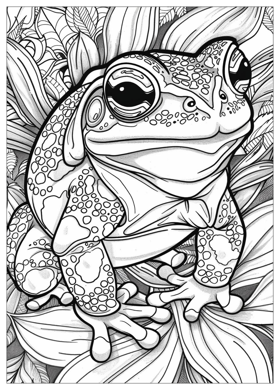 Toad Coloring Pages-14