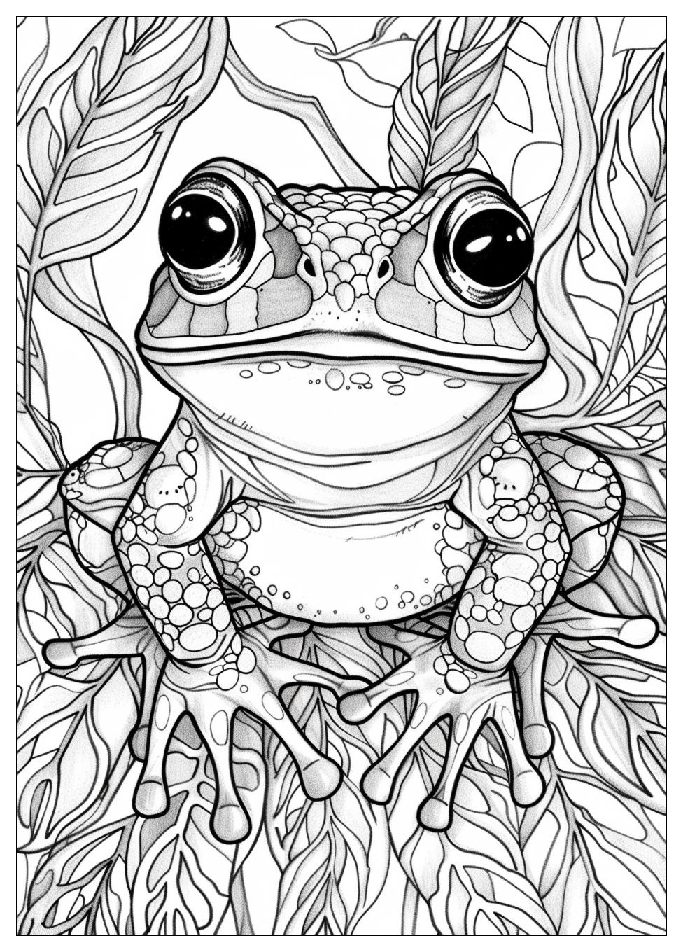 Toad Coloring Pages-15