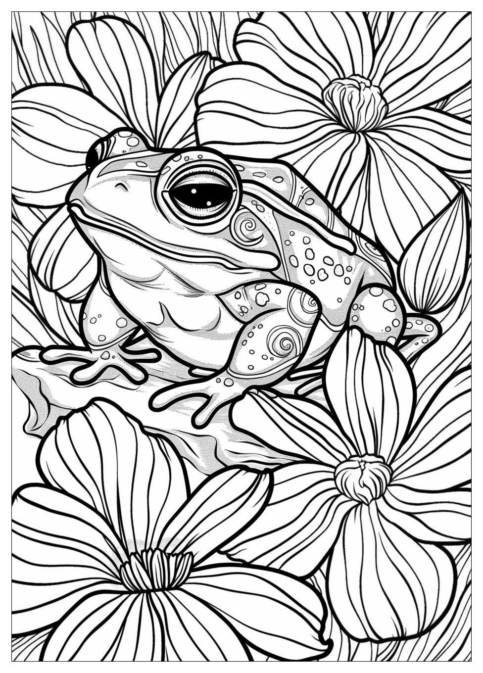Toad Coloring Pages-17