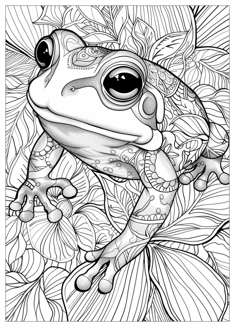 Toad Coloring Pages-18