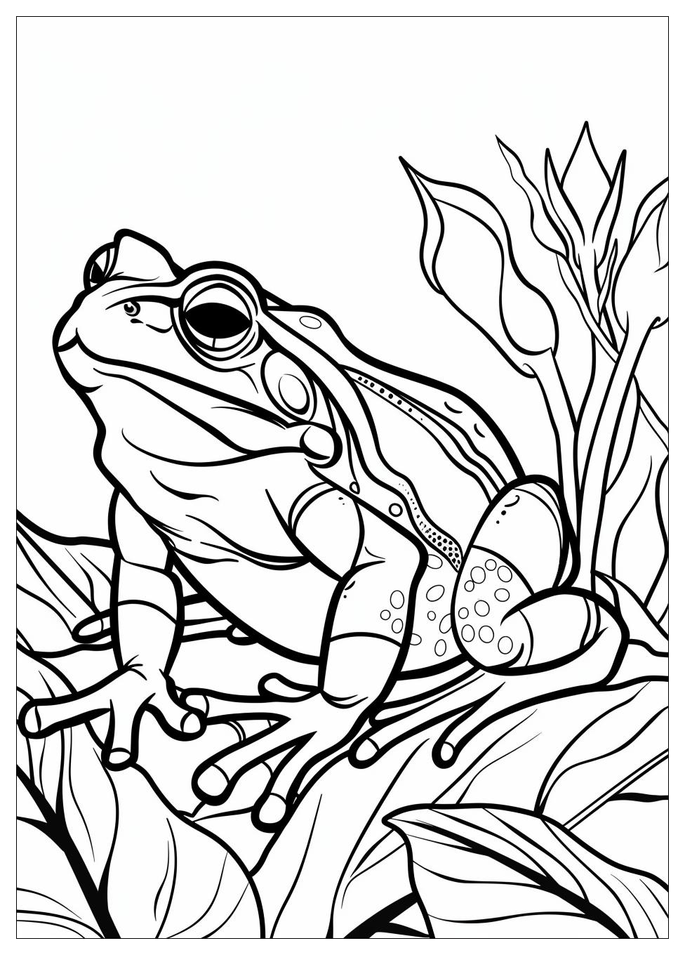Toad Coloring Pages-3