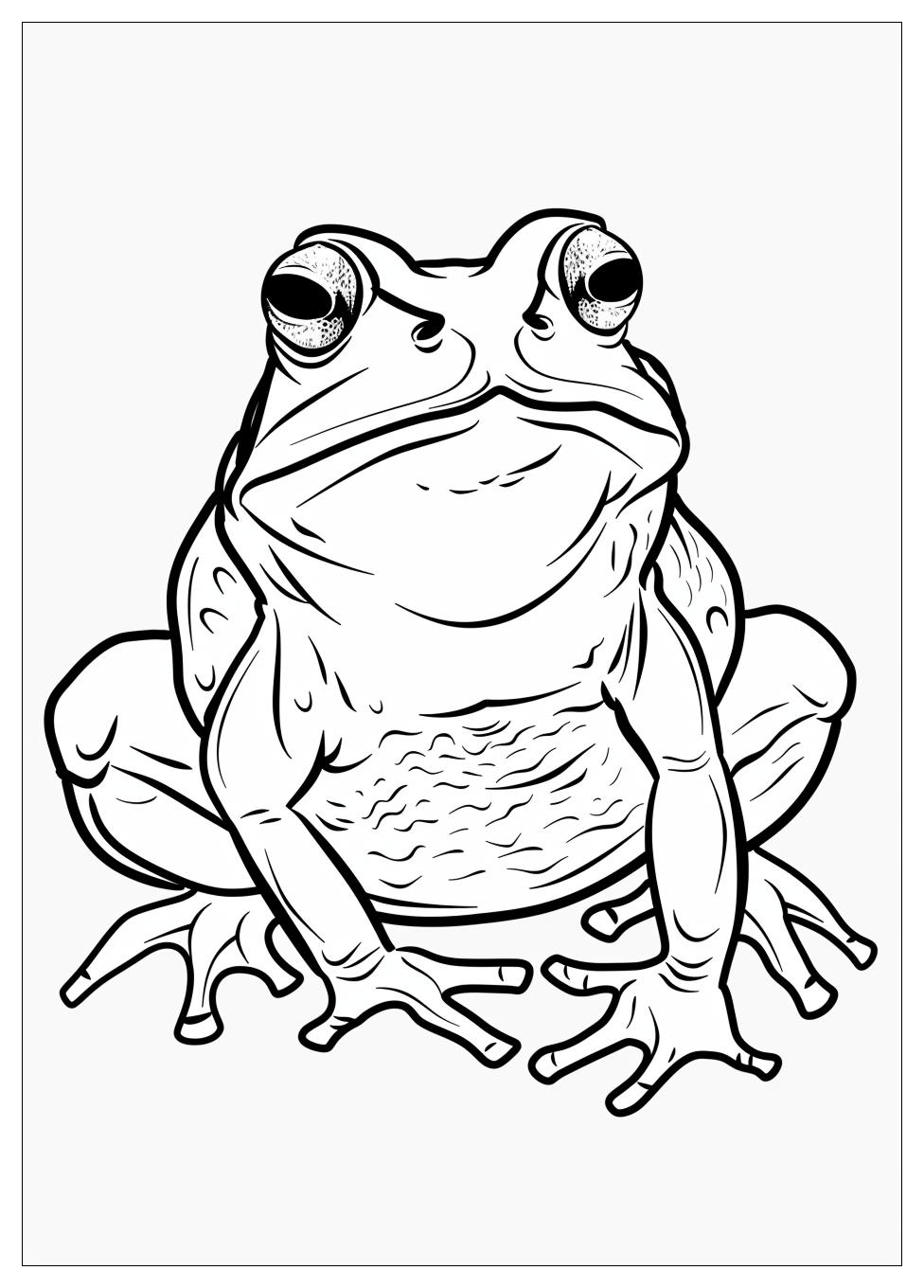 Toad Coloring Pages-4