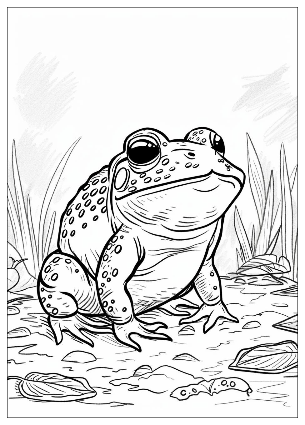 Toad Coloring Pages-6
