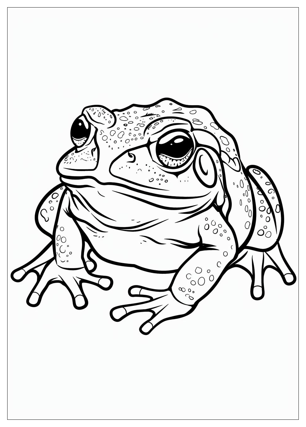 Toad Coloring Pages-9