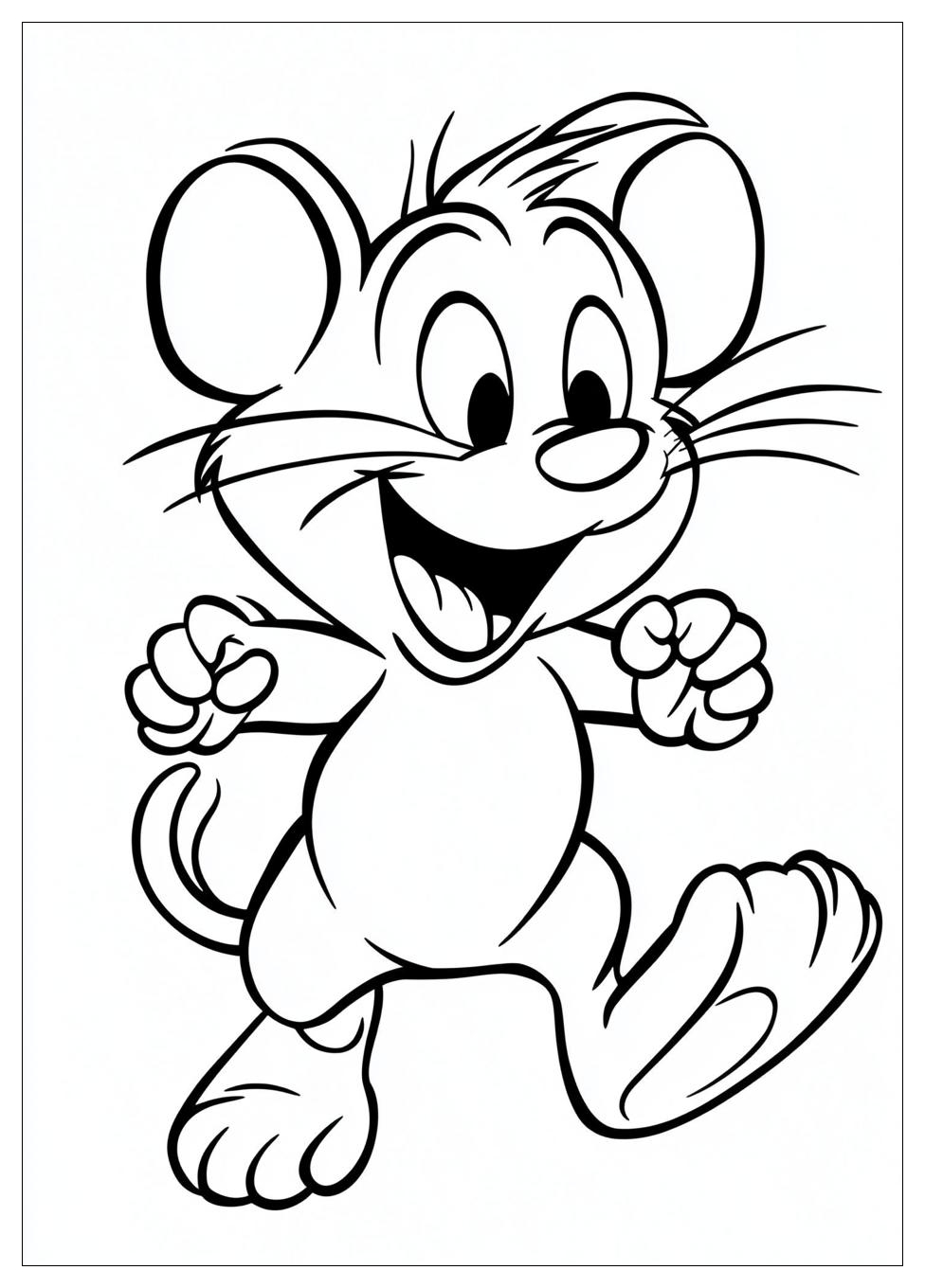 Tom And Jerry Coloring Pages-1