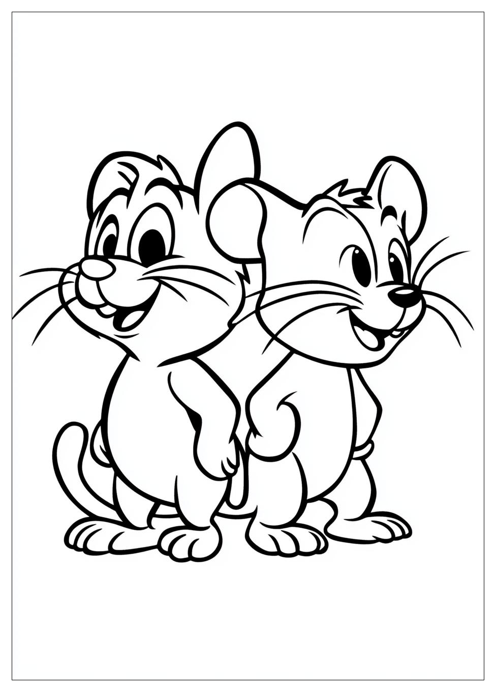 Tom And Jerry Coloring Pages-10