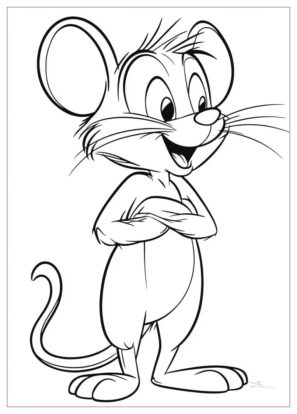 Tom And Jerry Coloring Pages-17