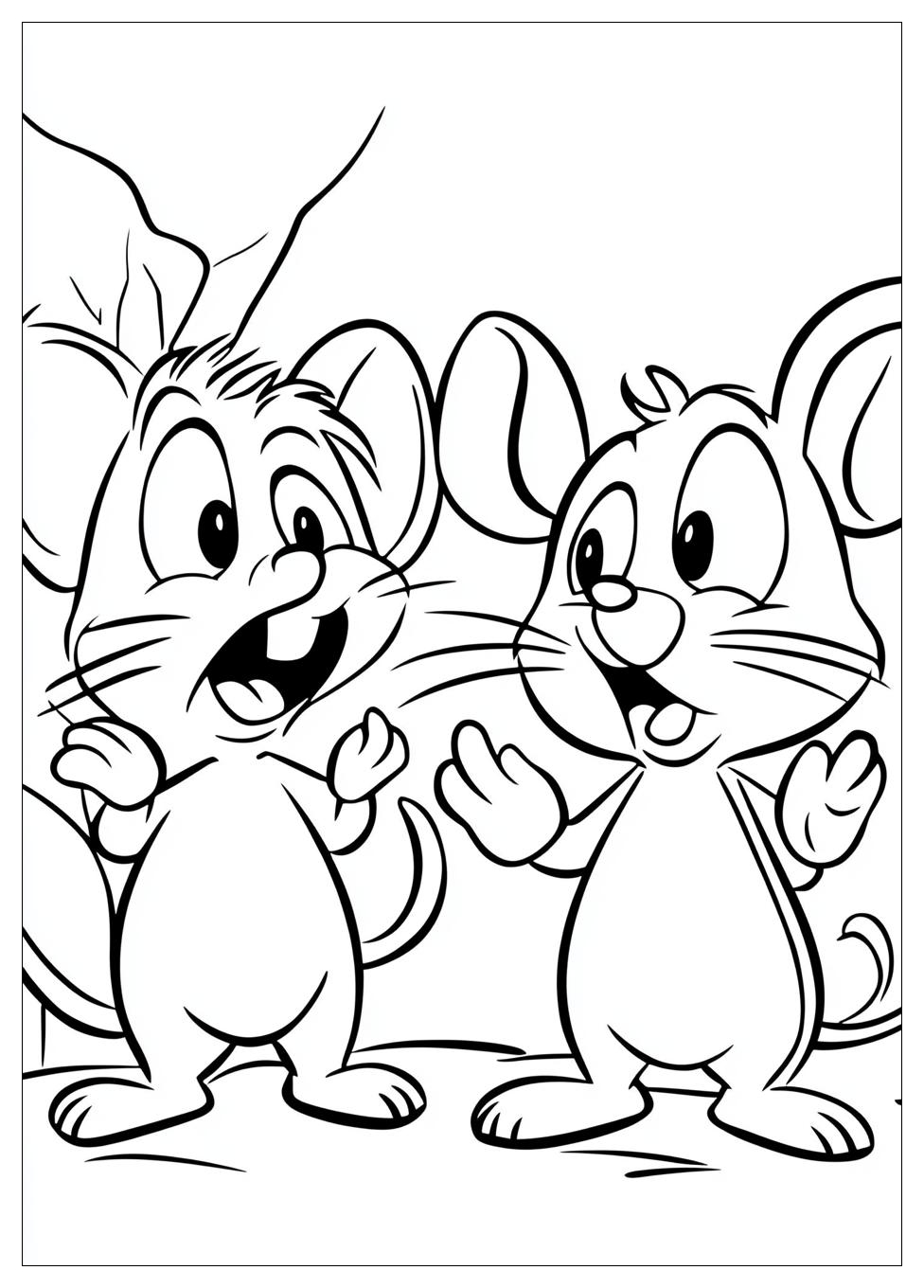 Tom And Jerry Coloring Pages-3