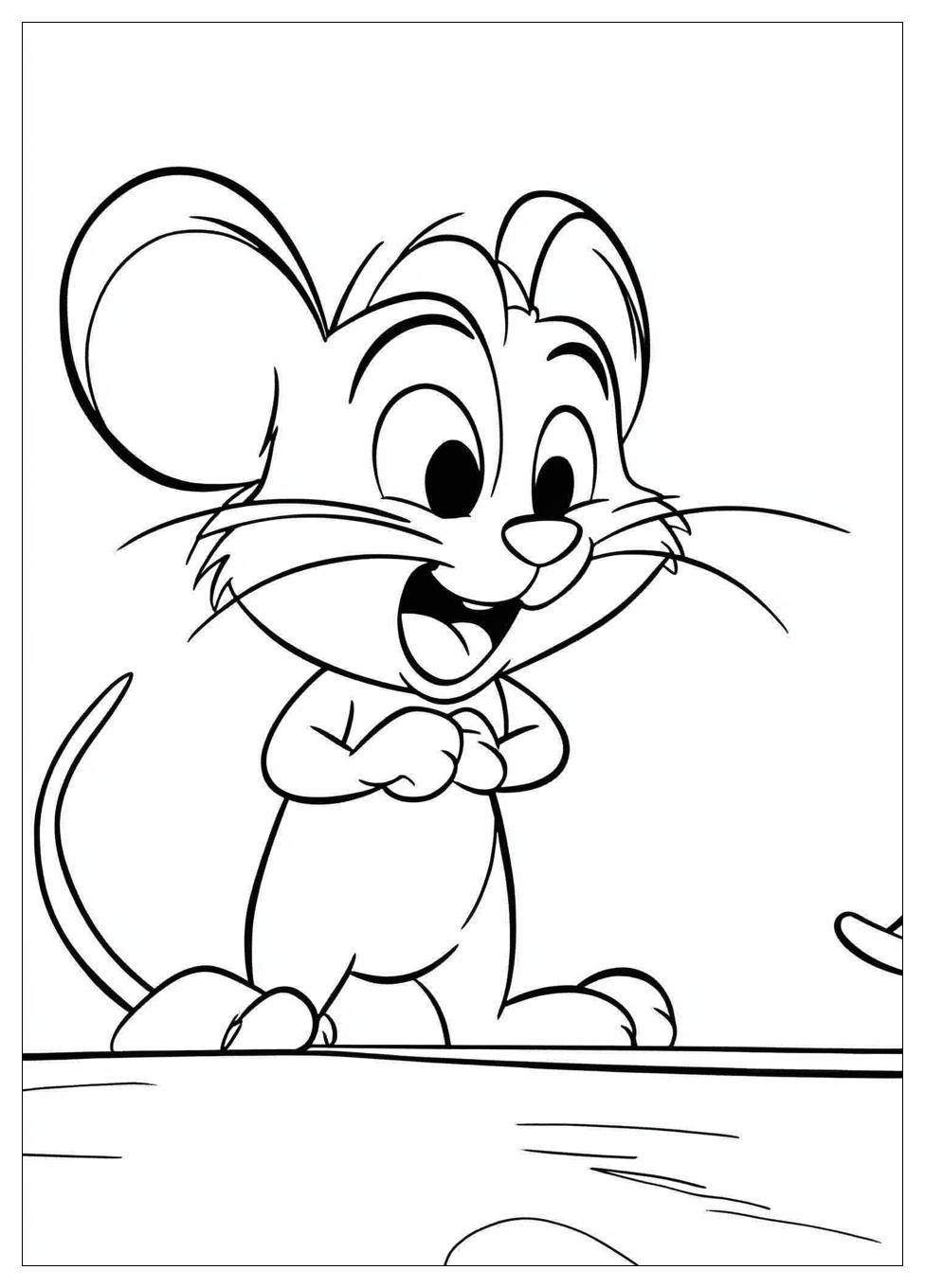 Tom And Jerry Coloring Pages-4