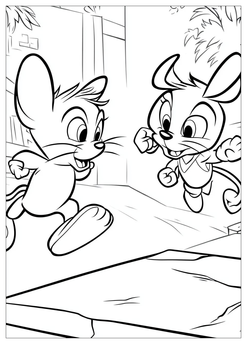 Tom And Jerry Coloring Pages-9