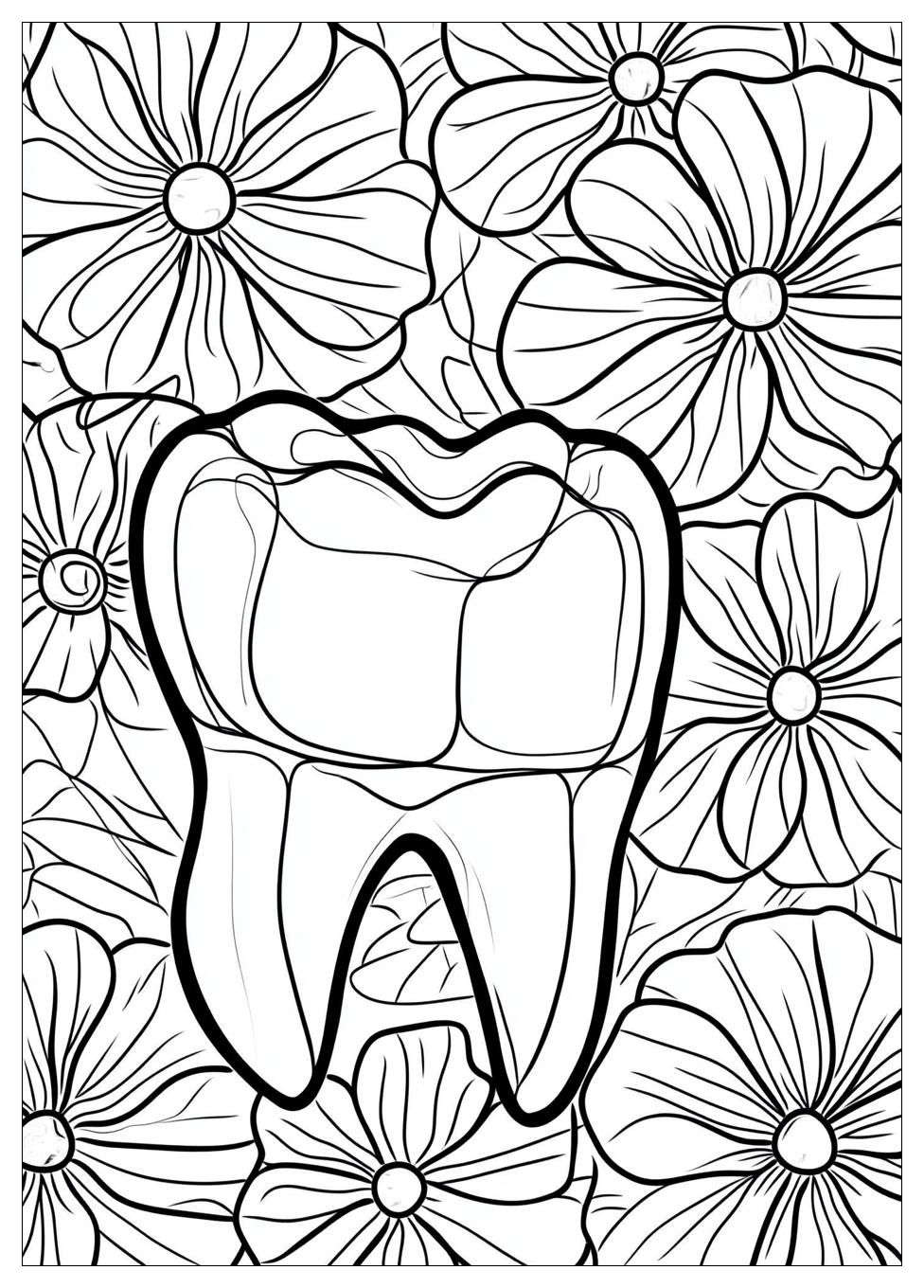 Tooth Coloring Pages-13