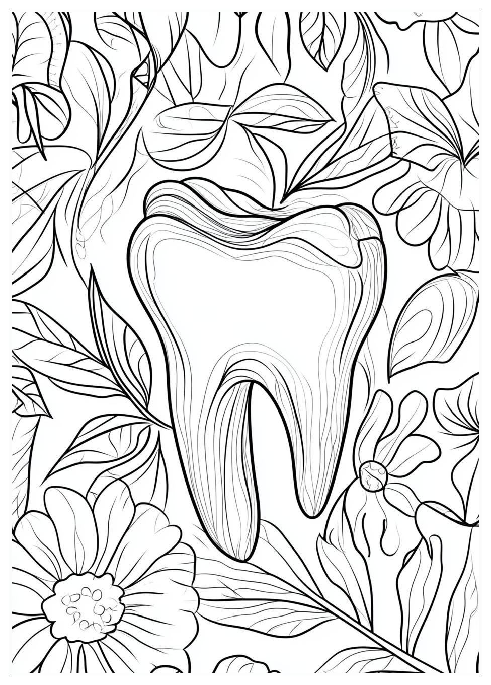 Tooth Coloring Pages-16