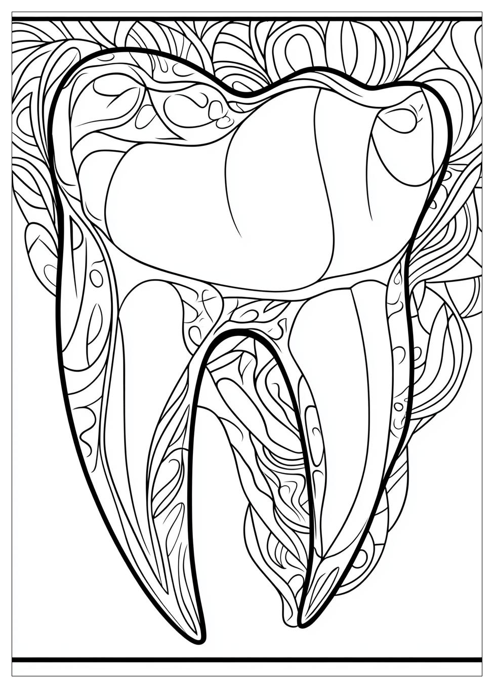 Tooth Coloring Pages-17