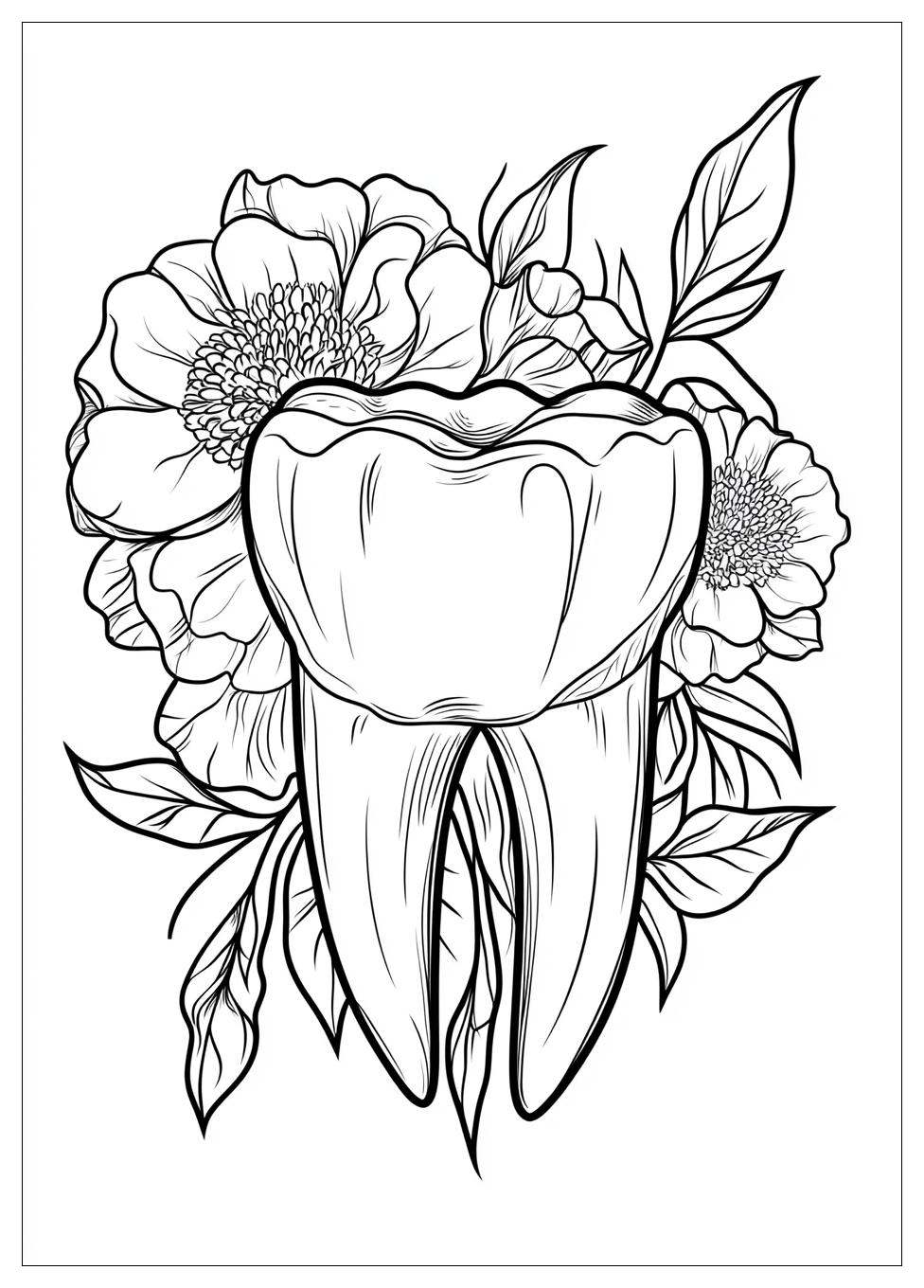 Tooth Coloring Pages-18