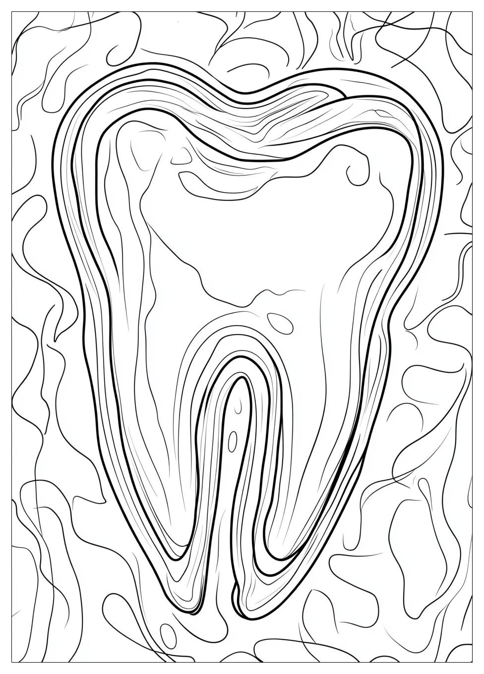 Tooth Coloring Pages-3