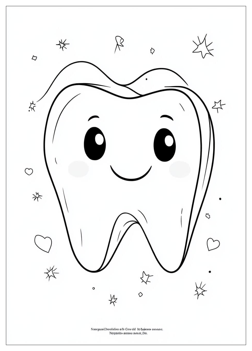 Tooth Coloring Pages-9