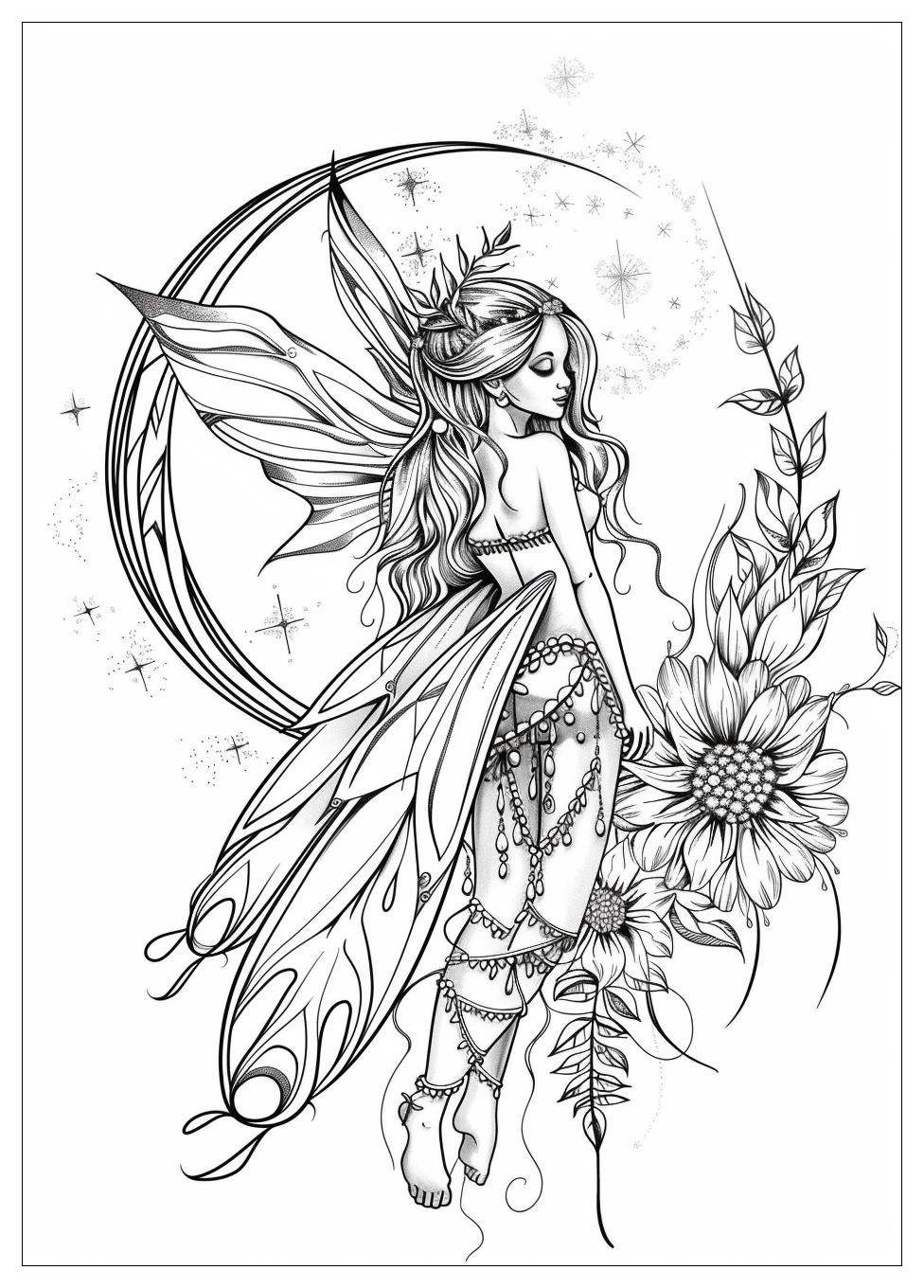 Tooth Fairy Coloring Pages-20