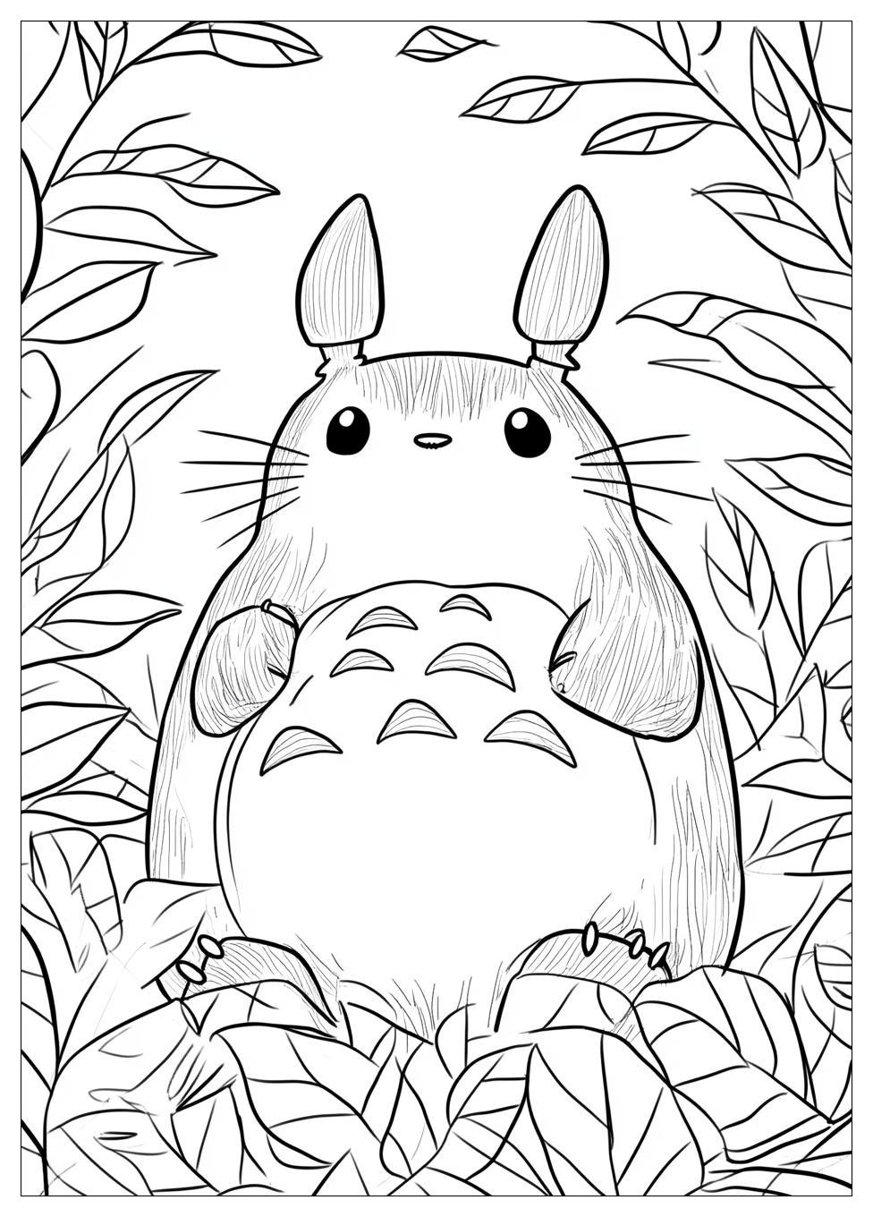 Totoro Coloring Pages-11
