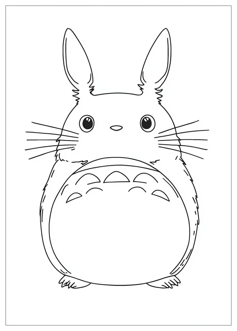 Totoro Coloring Pages-12