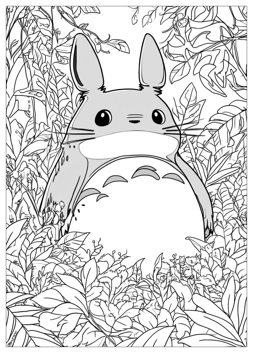 Totoro Coloring Pages-14