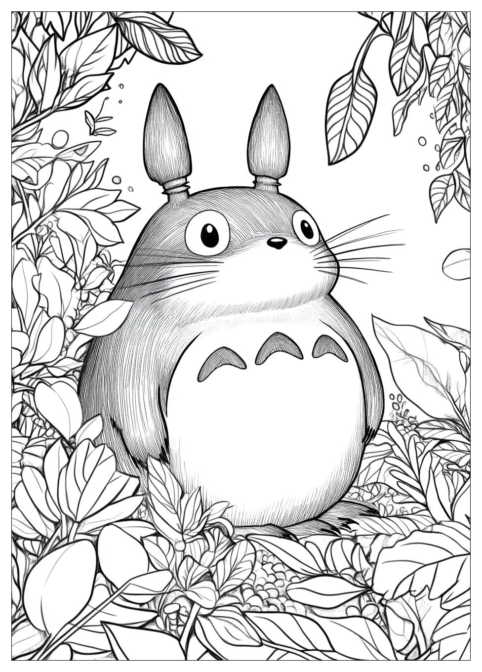 Totoro Coloring Pages-15