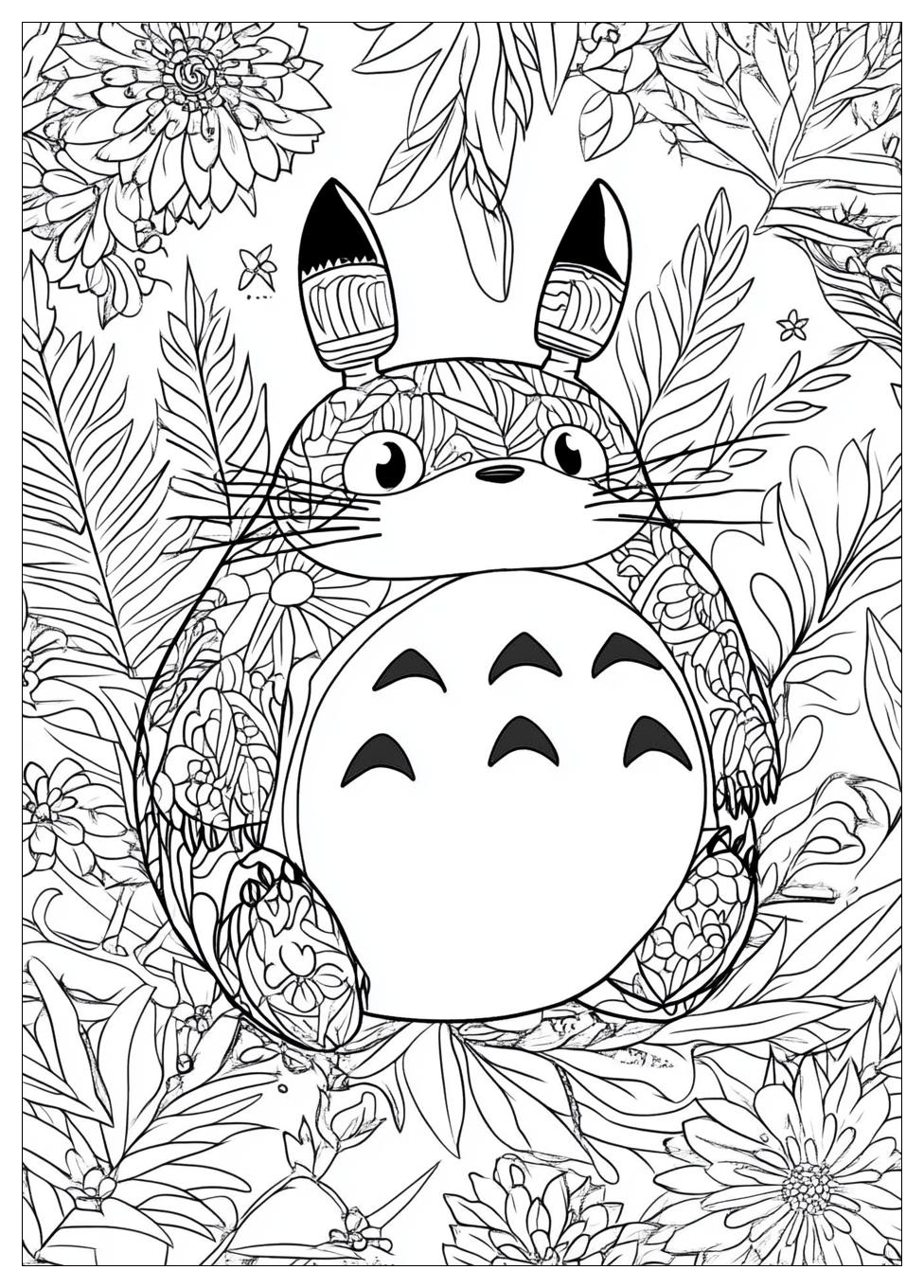 Totoro Coloring Pages-16