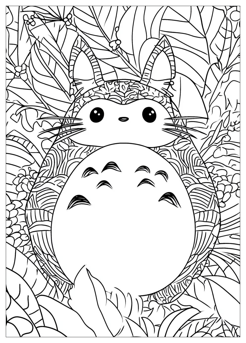 Totoro Coloring Pages-17