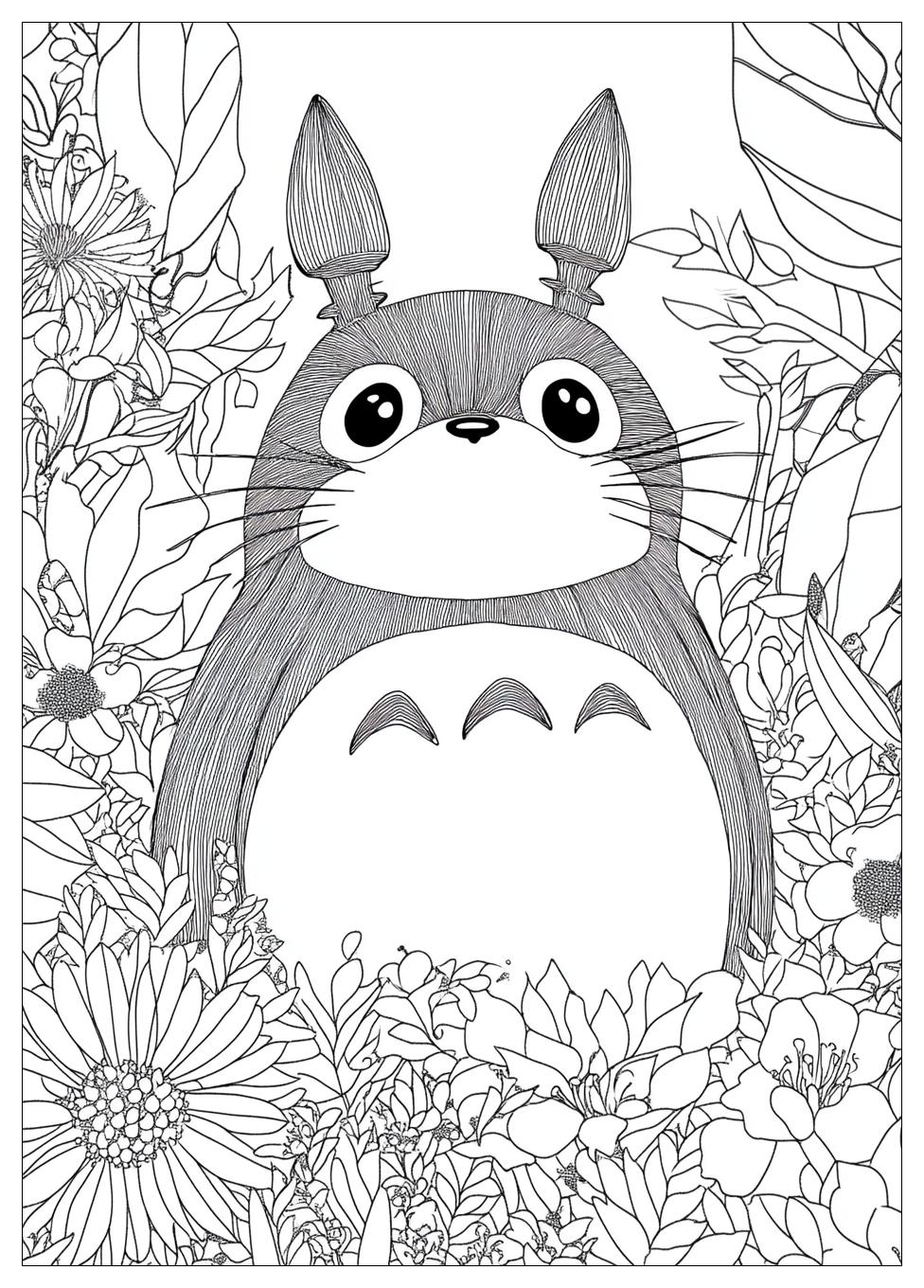 Totoro Coloring Pages-19