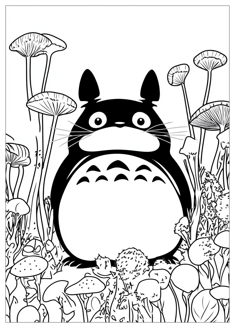 Totoro Coloring Pages-2