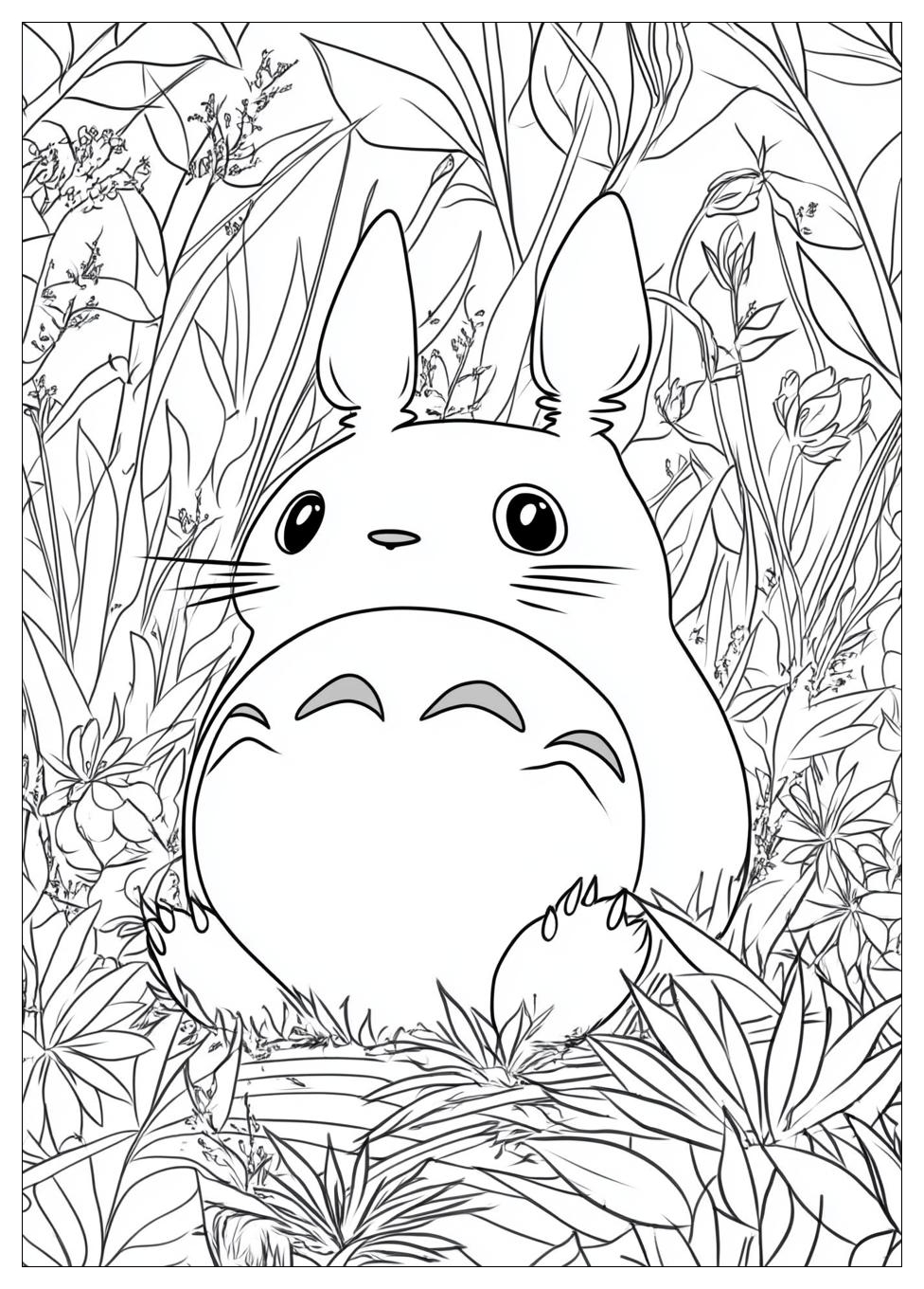 Totoro Coloring Pages-20