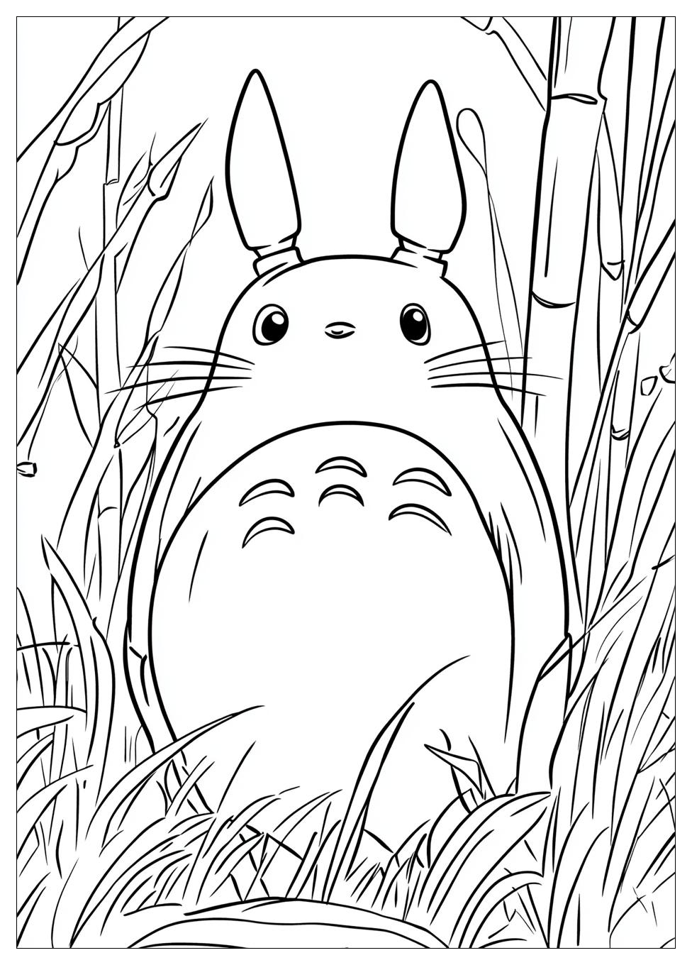 Totoro Coloring Pages-3
