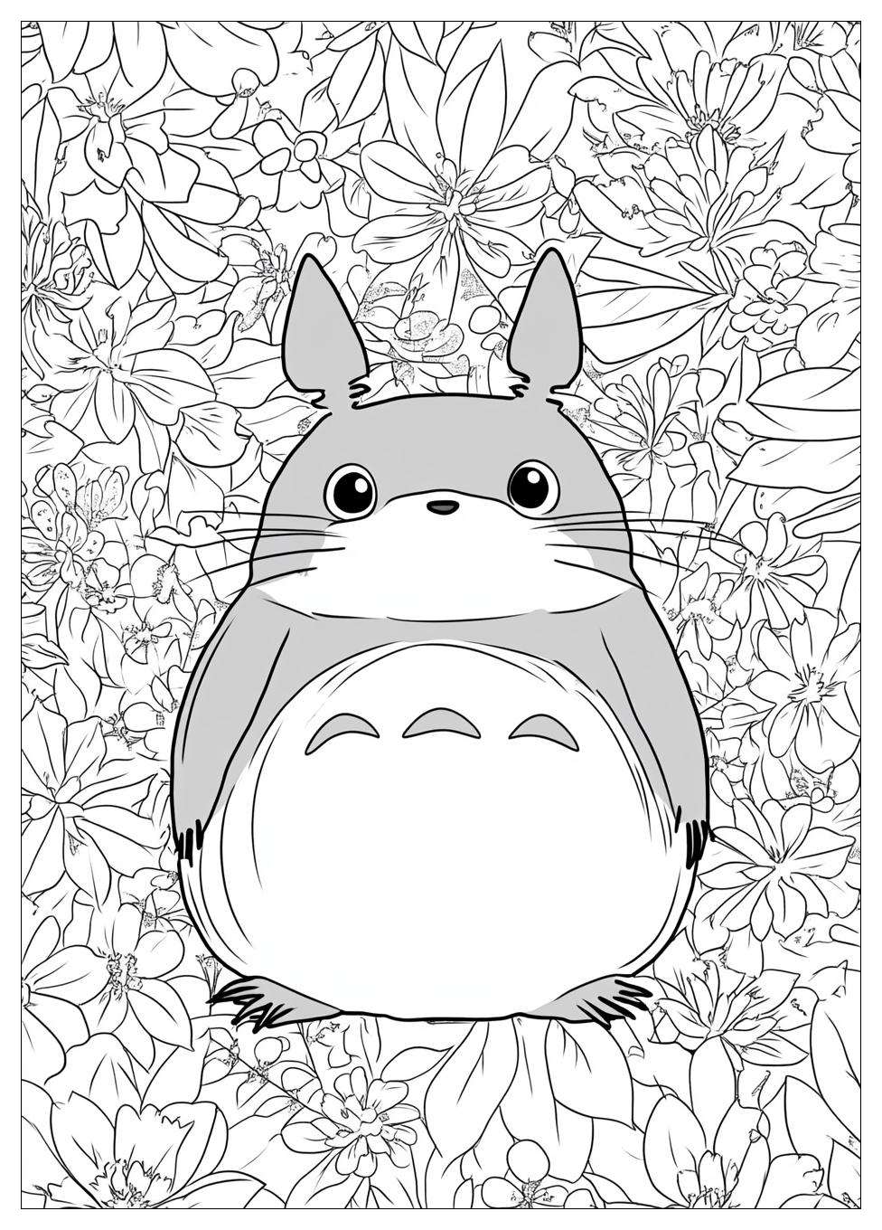 Totoro Coloring Pages-4