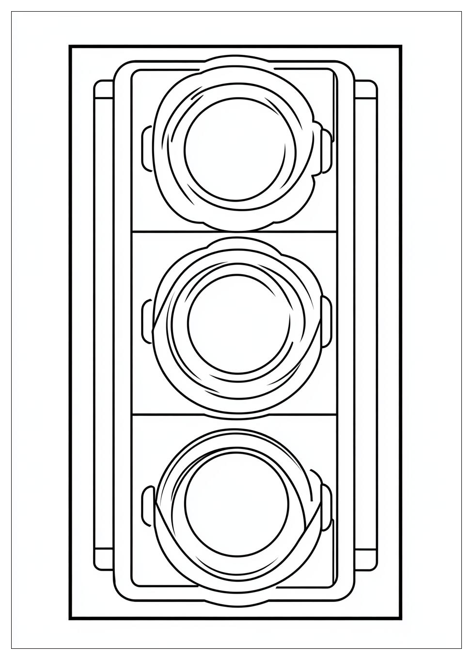Traffic Light Color Pages-1