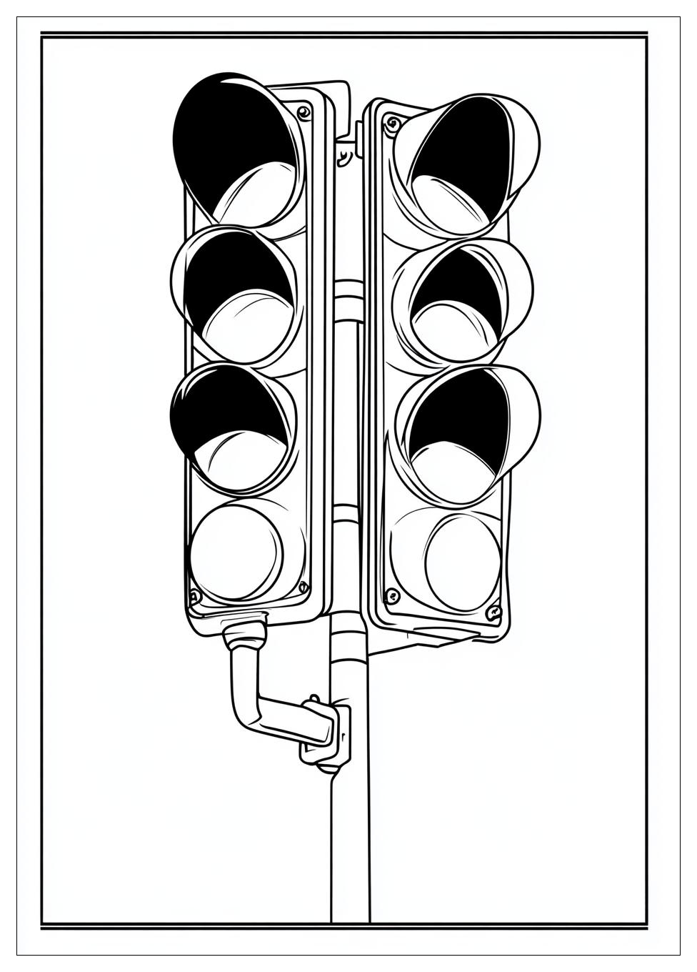 Traffic Light Color Pages-14