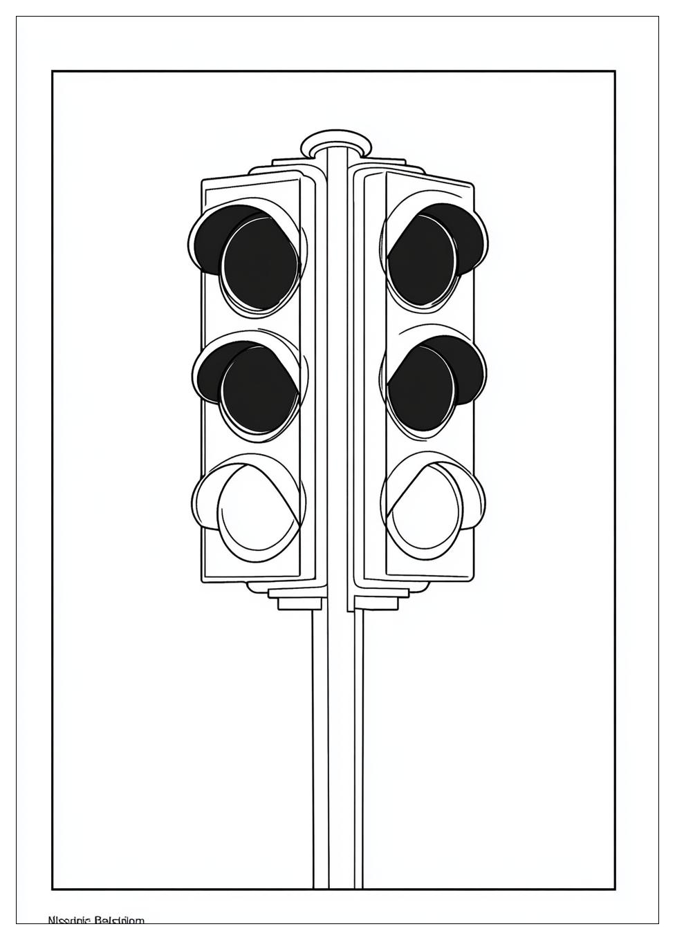 Traffic Light Color Pages-2