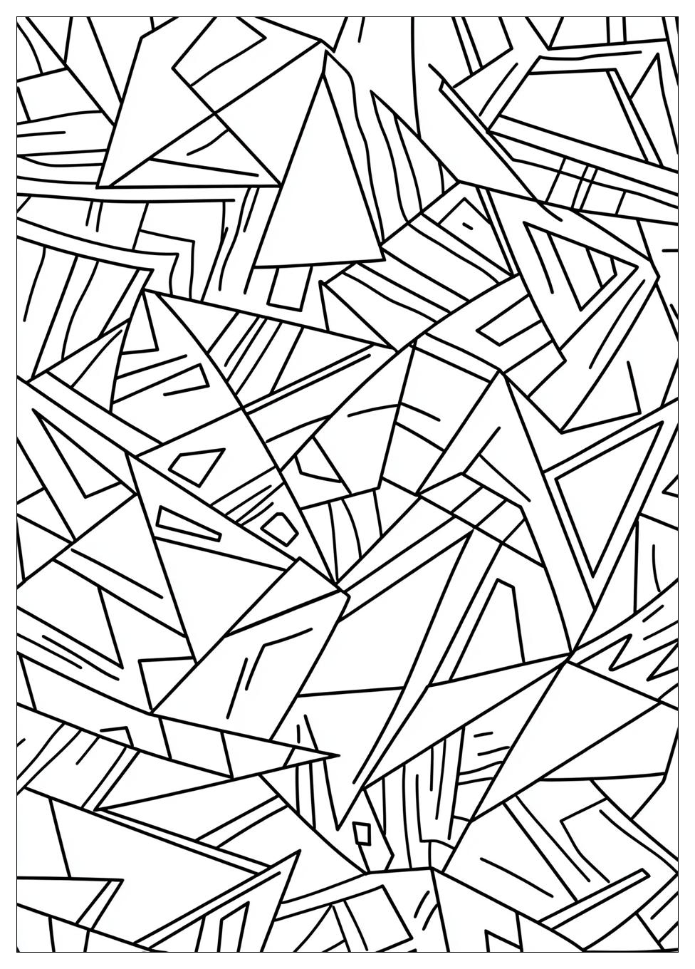 Free Printable Triangle Coloring Pages 10 Triangle Coloring Pages-10