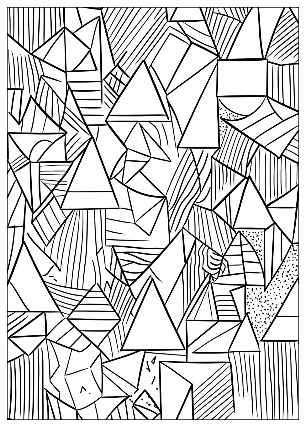 Free Printable Triangle Coloring Pages 16 Triangle Coloring Pages-16
