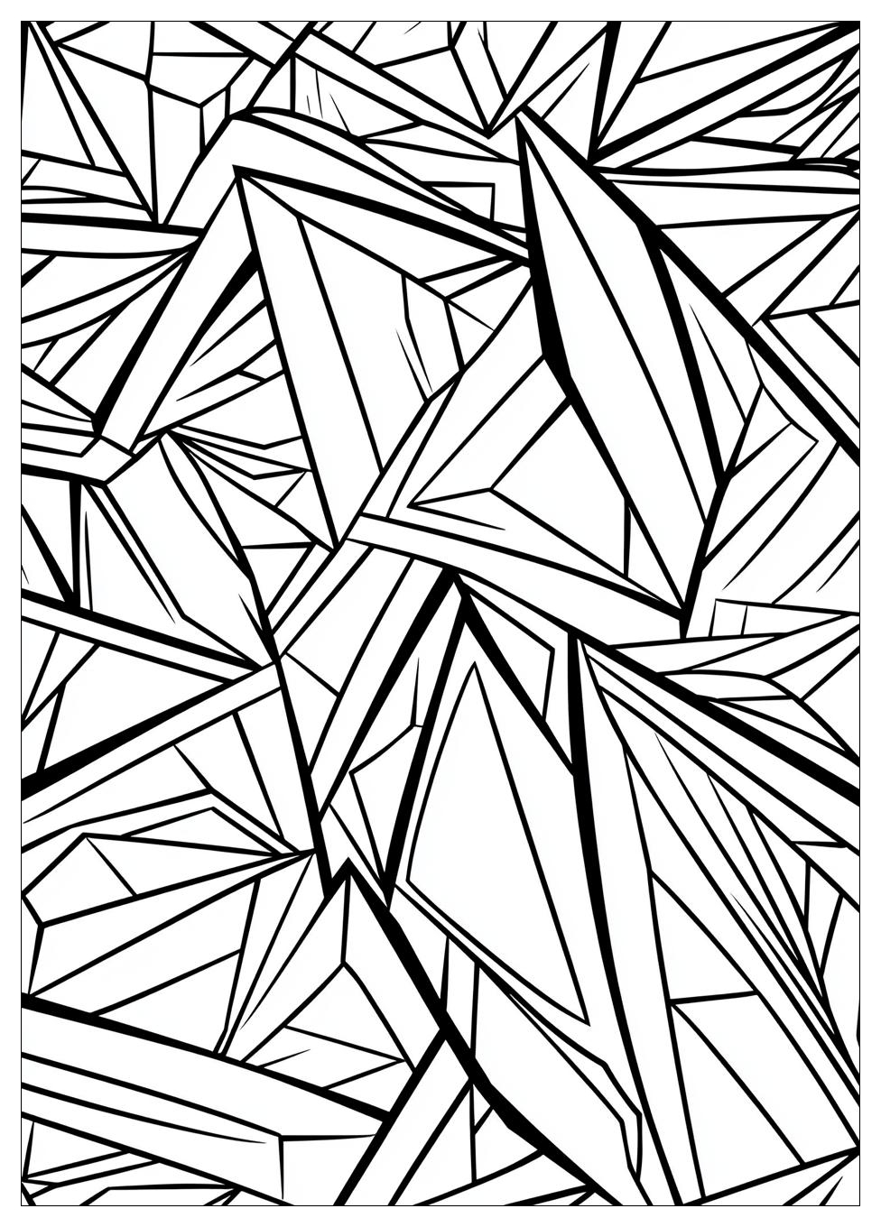 Free Printable Triangle Coloring Pages 19 Triangle Coloring Pages-19